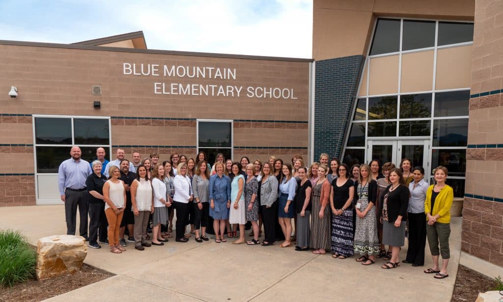 Personal de la escuela primaria Blue Mountain